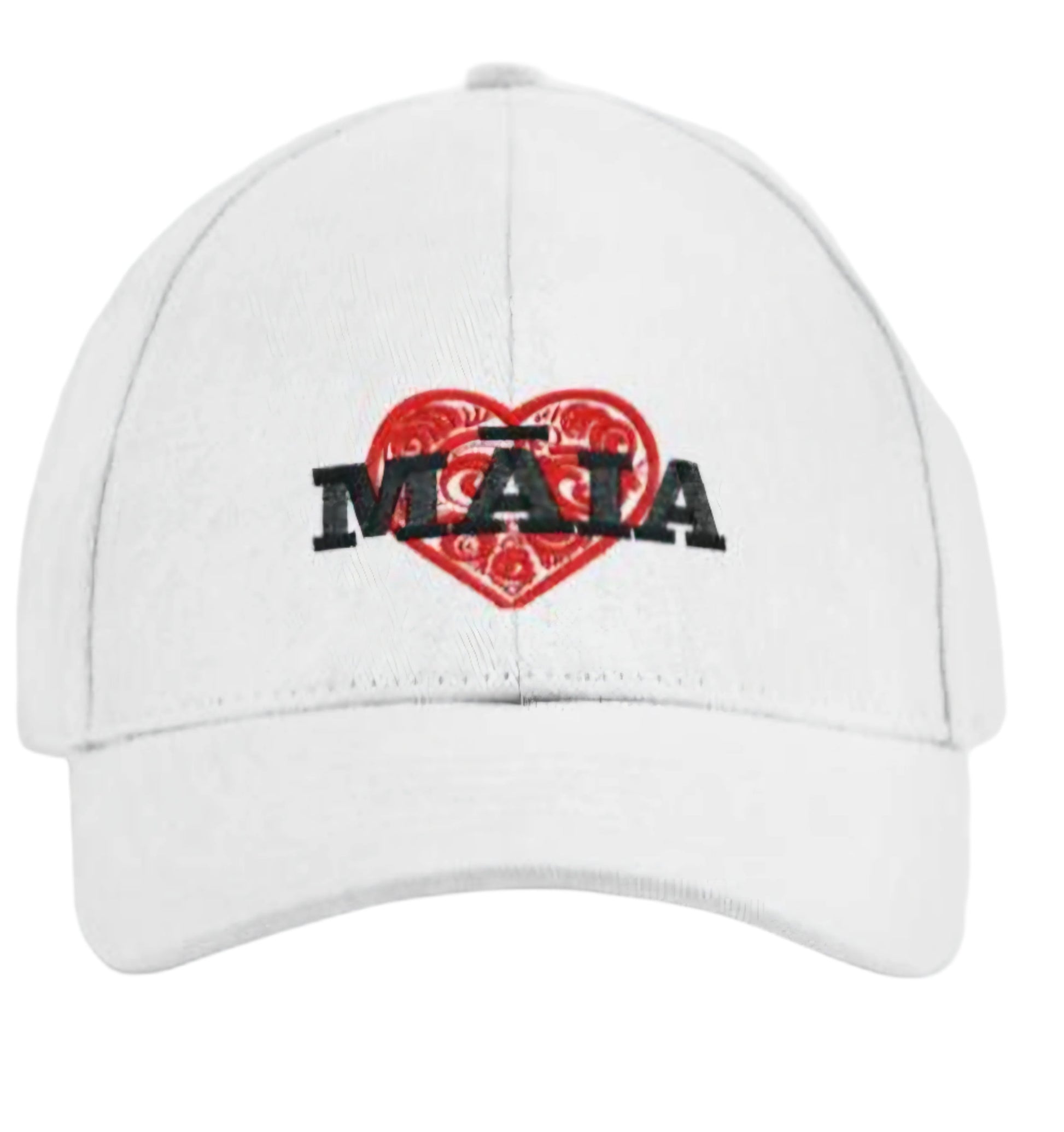 Māia Pōtae with intricate Māori embroidery on a comfortable and stylish cap